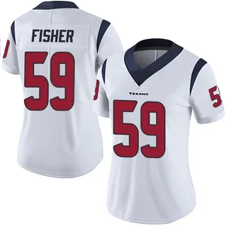 Aiden Fisher Houston Texans Women's Limited Vapor Untouchable Nike Jersey - White