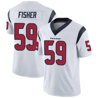 Aiden Fisher Houston Texans Youth Limited Vapor Untouchable Nike Jersey - White
