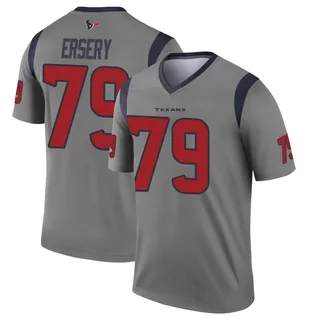 Aireontae Ersery Houston Texans Men's Legend Inverted Nike Jersey - Gray