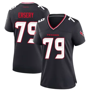 Aireontae Ersery Houston Texans Women's Game Team Nike Jersey - Navy
