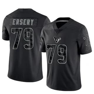 Aireontae Ersery Houston Texans Youth Limited Reflective Nike Jersey - Black