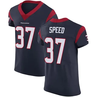 Ameer Speed Houston Texans Men's Elite Team Color Vapor Untouchable Nike Jersey - Navy Blue