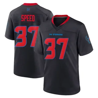 Ameer Speed Houston Texans Men's Game 2nd Alternate Nike Jersey - Navy