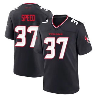 Ameer Speed Houston Texans Men's Game Team Nike Jersey - Navy