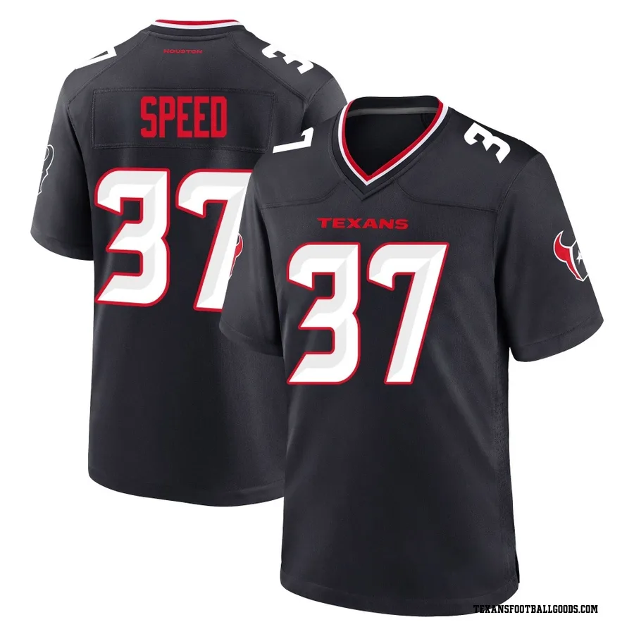 Ameer Speed Houston Texans Men's Game Team Nike Jersey - Navy