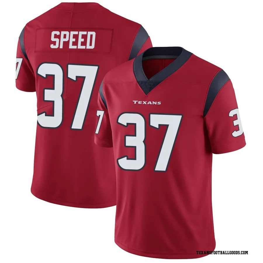 Ameer Speed Houston Texans Men's Limited Alternate Vapor Untouchable Nike Jersey - Red