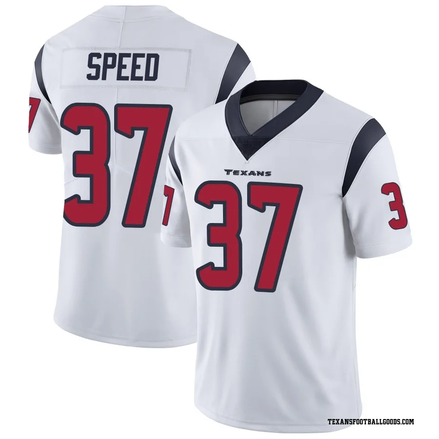 Ameer Speed Houston Texans Men's Limited Vapor Untouchable Nike Jersey - White