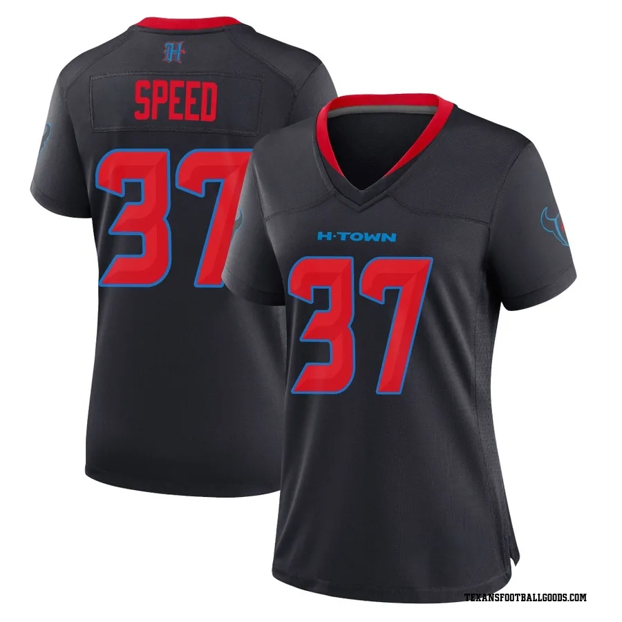 Ameer Speed Houston Texans Women's Game 2nd Alternate Nike Jersey - Navy
