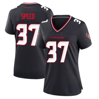 Ameer Speed Houston Texans Women's Game Team Nike Jersey - Navy