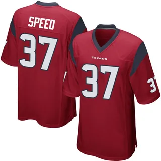 Ameer Speed Houston Texans Youth Game Alternate Nike Jersey - Red