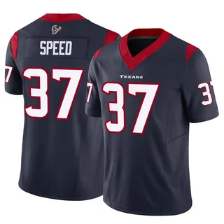 Ameer Speed Houston Texans Youth Limited Vapor F.U.S.E. Nike Jersey - Navy