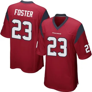 Arian Foster Houston Texans Men's Game Alternate Nike Jersey - Red