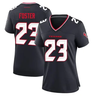 Arian Foster Houston Texans Women's Game Team Nike Jersey - Navy