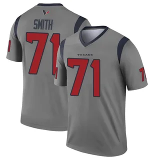 Braden Smith Houston Texans Men's Legend Inverted Nike Jersey - Gray