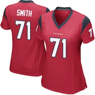 Braden Smith Houston Texans Women's Game Alternate Nike Jersey - Red