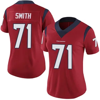 Braden Smith Houston Texans Women's Limited Alternate Vapor Untouchable Nike Jersey - Red