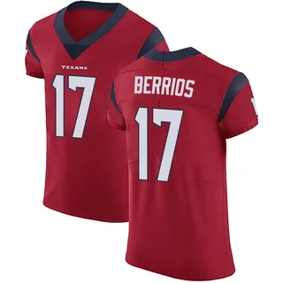 Braxton Berrios Houston Texans Men's Elite Alternate Vapor Untouchable Nike Jersey - Red