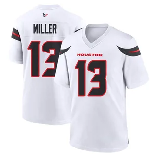 Braxton Miller Houston Texans Men's Game Nike Jersey - White