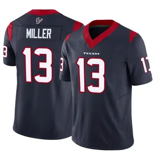 Braxton Miller Houston Texans Men's Limited Vapor F.U.S.E. Jersey - Navy