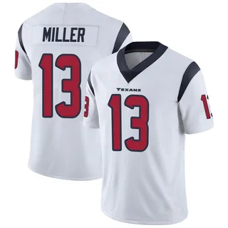 Braxton Miller Houston Texans Men's Limited Vapor Untouchable Nike Jersey - White