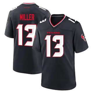 Braxton Miller Houston Texans Youth Game Team Nike Jersey - Navy