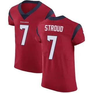 C.J. Stroud Houston Texans Men's Elite Alternate Vapor Untouchable Nike Jersey - Red
