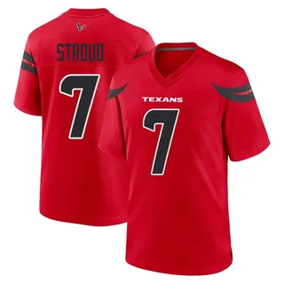 C.J. Stroud Houston Texans Men's Game Alternate Nike Jersey - Red
