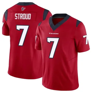 C.J. Stroud Houston Texans Men's Limited Vapor F.U.S.E. Nike Jersey - Red