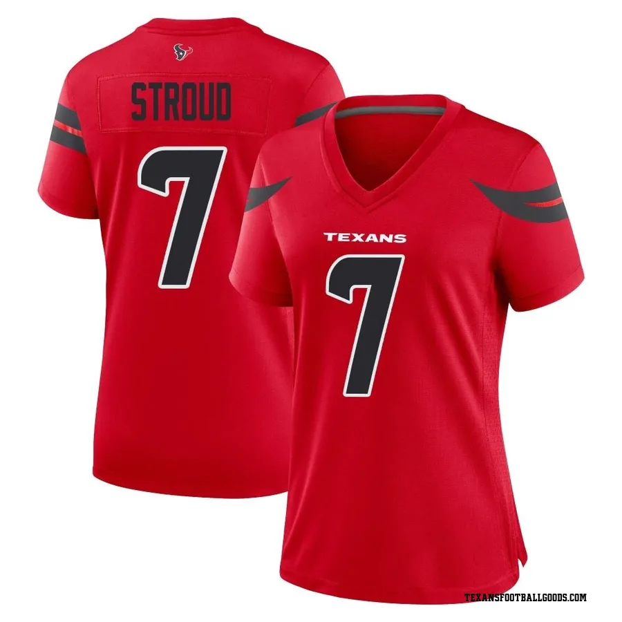 C.J. Stroud Houston Texans Women's Game Alternate Nike Jersey - Red
