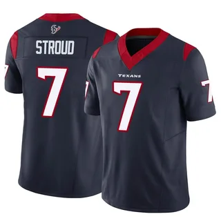 C.J. Stroud Houston Texans Youth Limited Vapor F.U.S.E. Nike Jersey - Navy