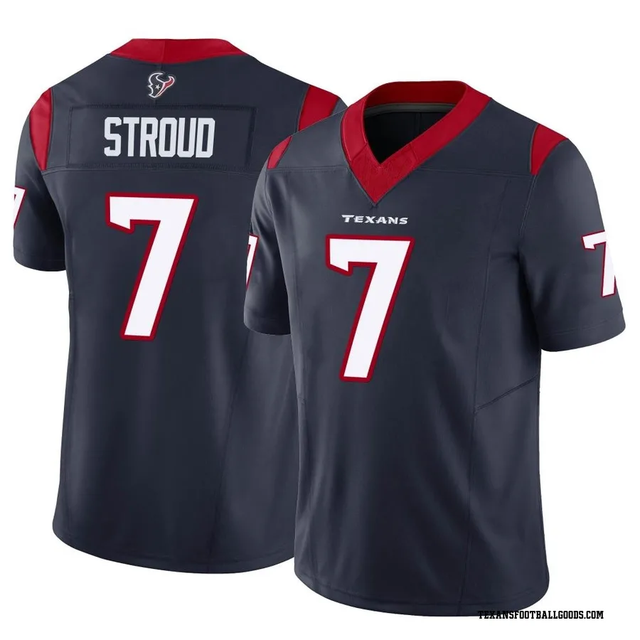 C.J. Stroud Houston Texans Youth Limited Vapor F.U.S.E. Nike Jersey - Navy