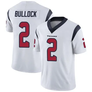 Calen Bullock Houston Texans Youth Limited Vapor Untouchable Nike Jersey - White
