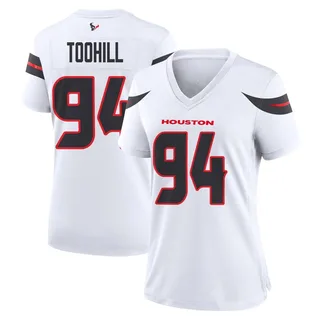 Casey Toohill Houston Texans Women's Game Nike Jersey - White