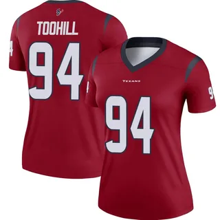 Casey Toohill Houston Texans Women's Legend Nike Jersey - Red