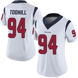 Casey Toohill Houston Texans Women's Limited Vapor Untouchable Nike Jersey - White
