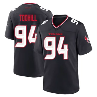 Casey Toohill Houston Texans Youth Game Team Nike Jersey - Navy