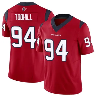 Casey Toohill Houston Texans Youth Limited Vapor F.U.S.E. Nike Jersey - Red