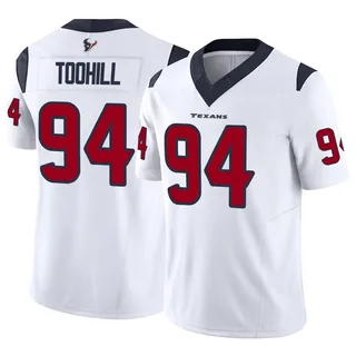 Casey Toohill Houston Texans Youth Limited Vapor F.U.S.E. Nike Jersey - White