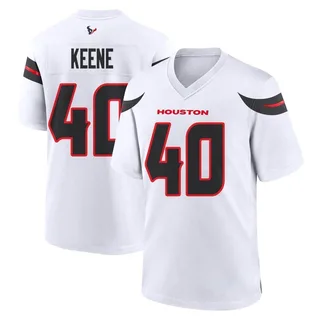 Dalton Keene Houston Texans Men's Game Nike Jersey - White