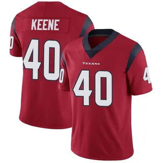 Dalton Keene Houston Texans Men's Limited Alternate Vapor Untouchable Nike Jersey - Red