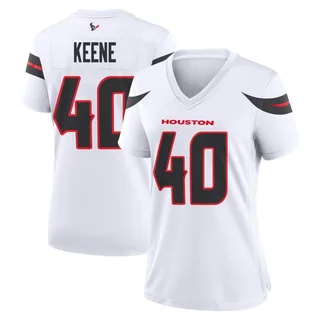 Dalton Keene Houston Texans Women's Game Nike Jersey - White