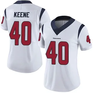 Dalton Keene Houston Texans Women's Limited Vapor Untouchable Nike Jersey - White