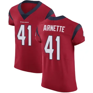 Damon Arnette Houston Texans Men's Elite Alternate Vapor Untouchable Nike Jersey - Red