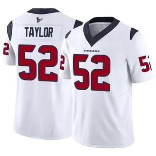Darrell Taylor Houston Texans Men's Limited Vapor F.U.S.E. Nike Jersey - White