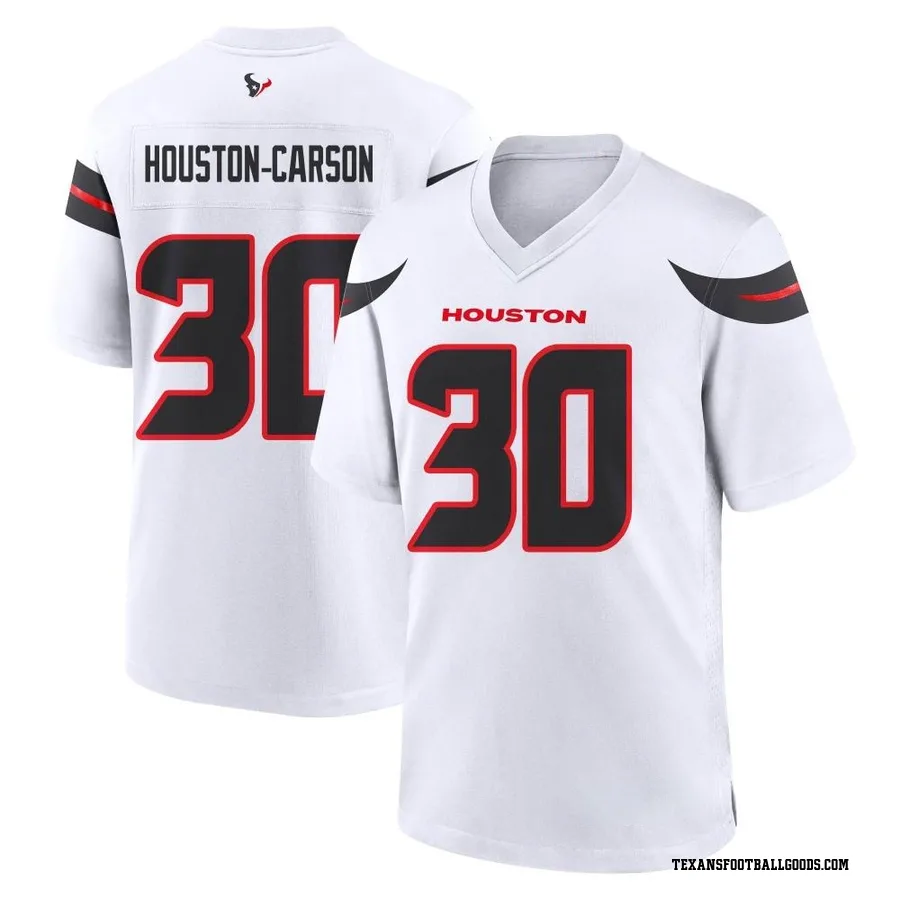 DeAndre Houston-Carson Houston Texans Men's Game DeAndre -Carson Nike Jersey - White