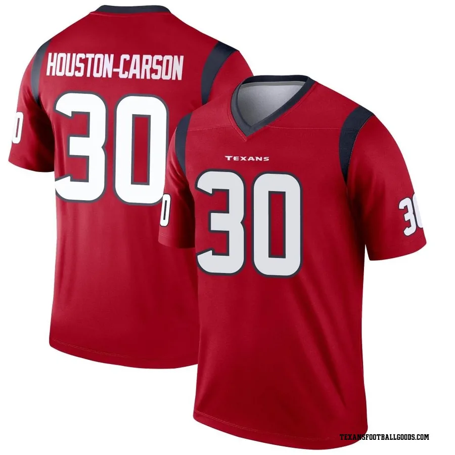DeAndre Houston-Carson Houston Texans Men's Legend DeAndre -Carson Nike Jersey - Red