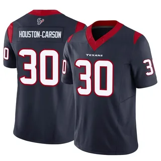 DeAndre Houston-Carson Houston Texans Men's Limited DeAndre -Carson Vapor F.U.S.E. Nike Jersey - Navy