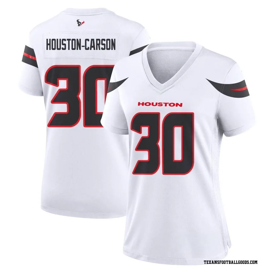 DeAndre Houston-Carson Houston Texans Women's Game DeAndre -Carson Nike Jersey - White