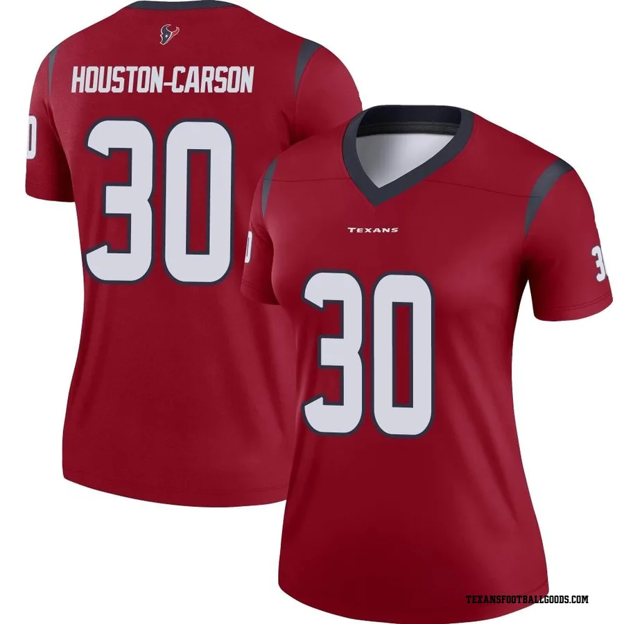 DeAndre Houston-Carson Houston Texans Women's Legend DeAndre -Carson Nike Jersey - Red