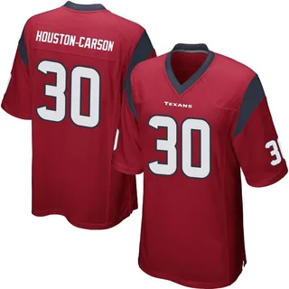 DeAndre Houston-Carson Houston Texans Youth Game DeAndre -Carson Alternate Nike Jersey - Red